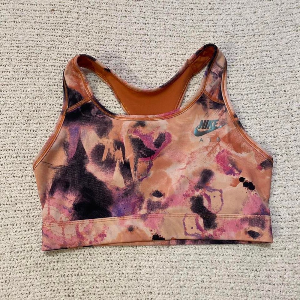 Vibrant Abstract Sports Bra